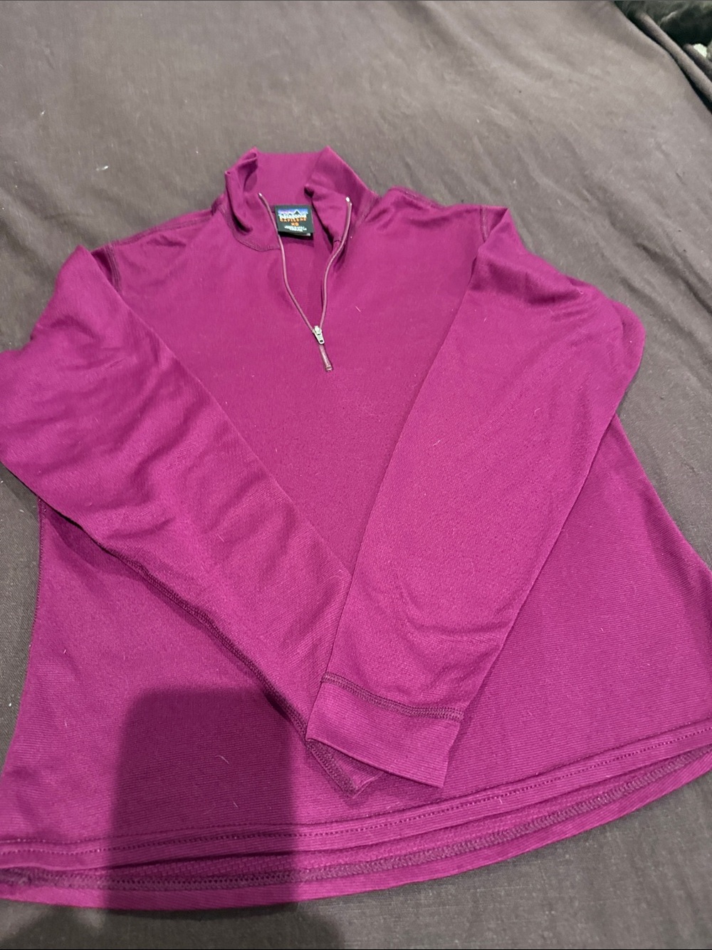 Patagonia Women's Zip-Up Pullover - Magenta